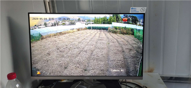 声光报警警戒摄像机