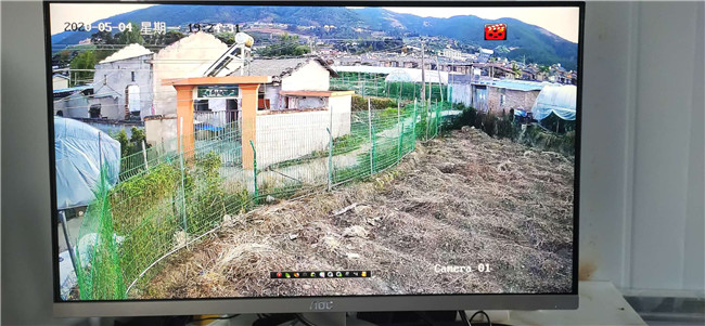 400万高清摄像机安装